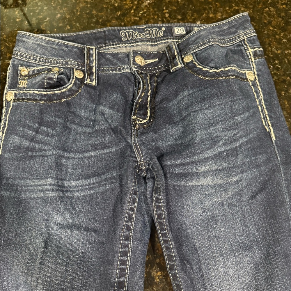 Miss Me Blue Skinny Jeans Classic Style